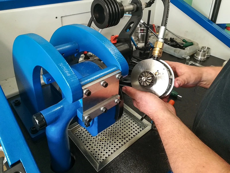 1 Doważanie wirnika turbosprężarki na urządzeniu Cimat